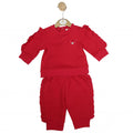 Mintini Red Frill Two Piece