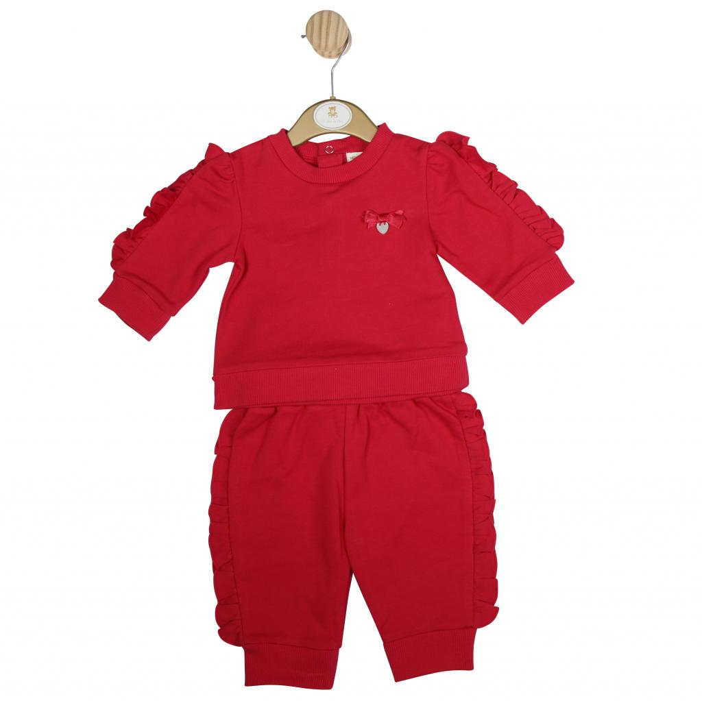 Mintini Red Frill Two Piece