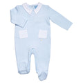 Blue Jaquard All in One