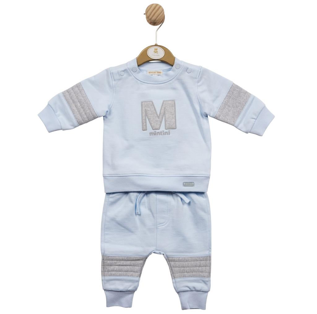 Blue/Grey Mintini Jogset