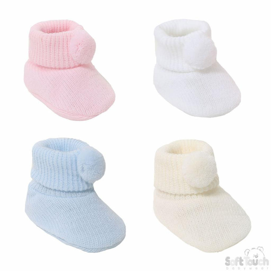 Pom Pom Booties
