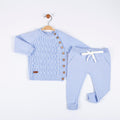 Wool Knitted Cable set