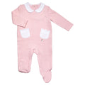 Pink Jaquard All in One