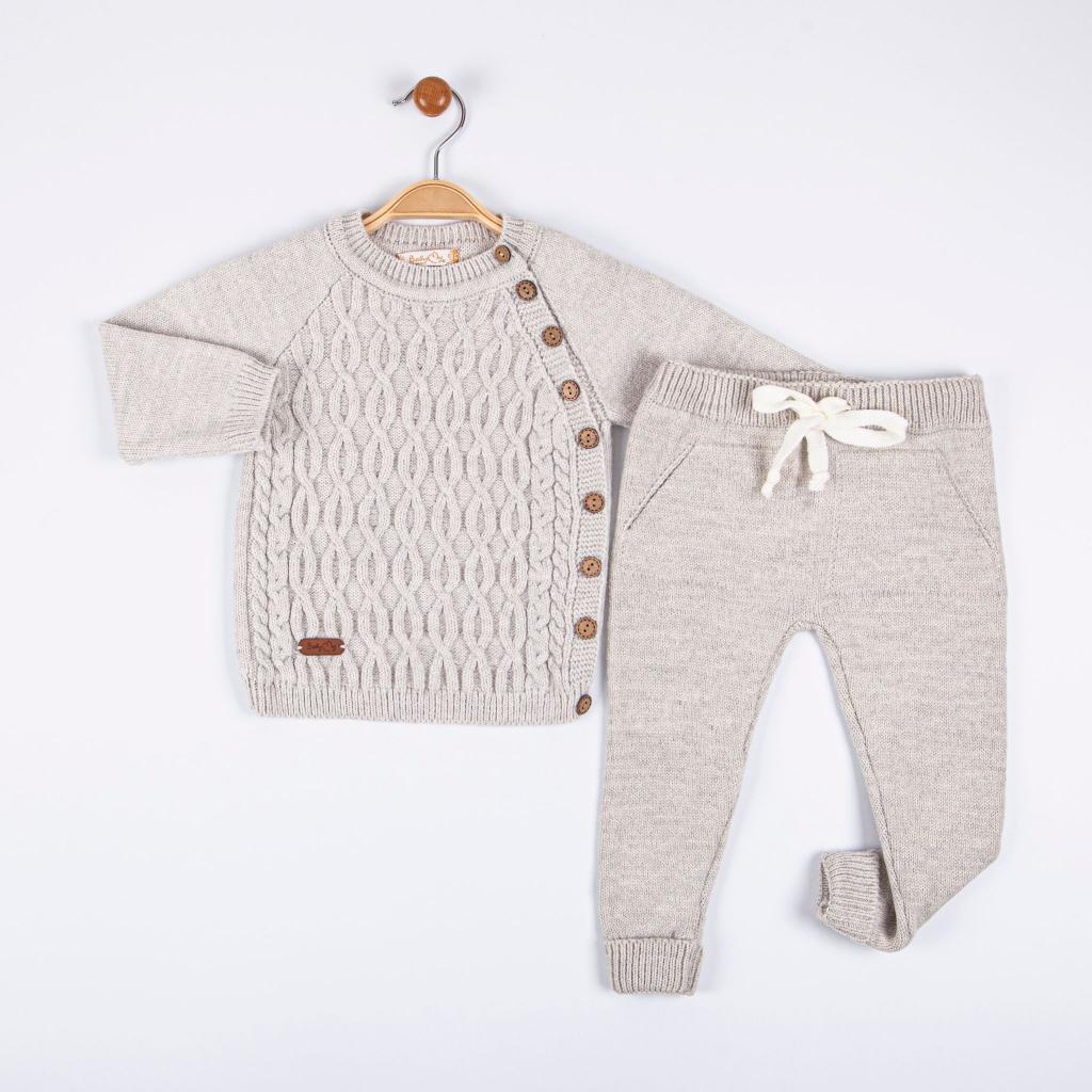 Wool Knitted Cable set